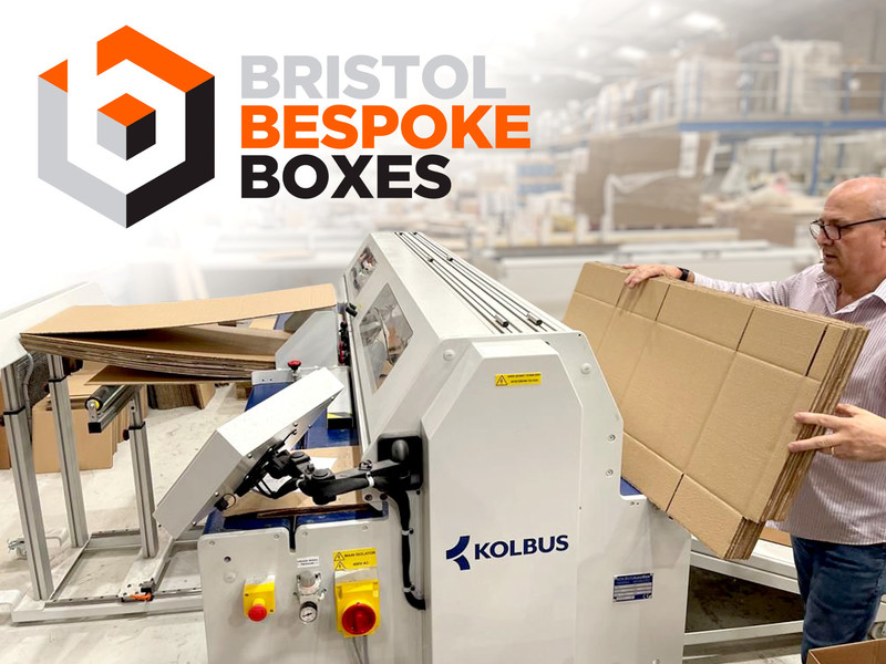 ​Bristol Bespoke Boxes (BBB) install three machines from Kolbus Autobox to produce bespoke boxes on-demand