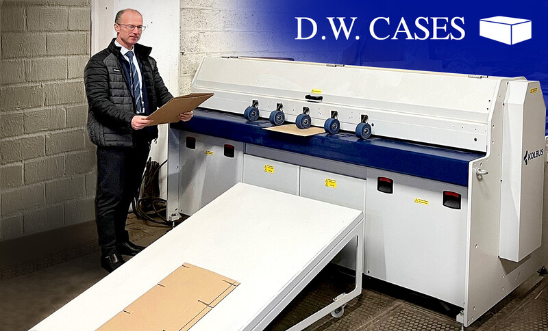 DW Cases install another Energy Efficient Autobox machine at their Musselburgh plant